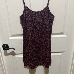 Wild Fable Pink and Black Mini Dress